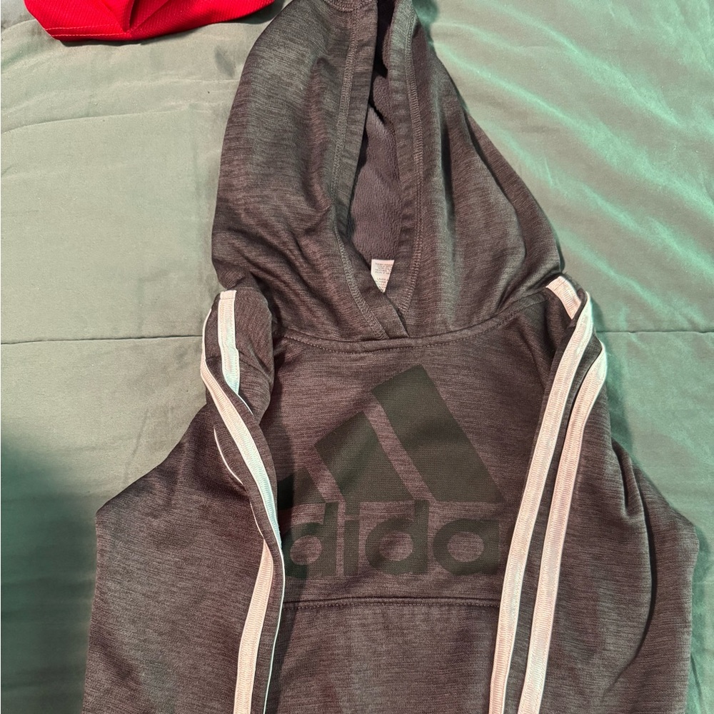 Adidas hoodie.